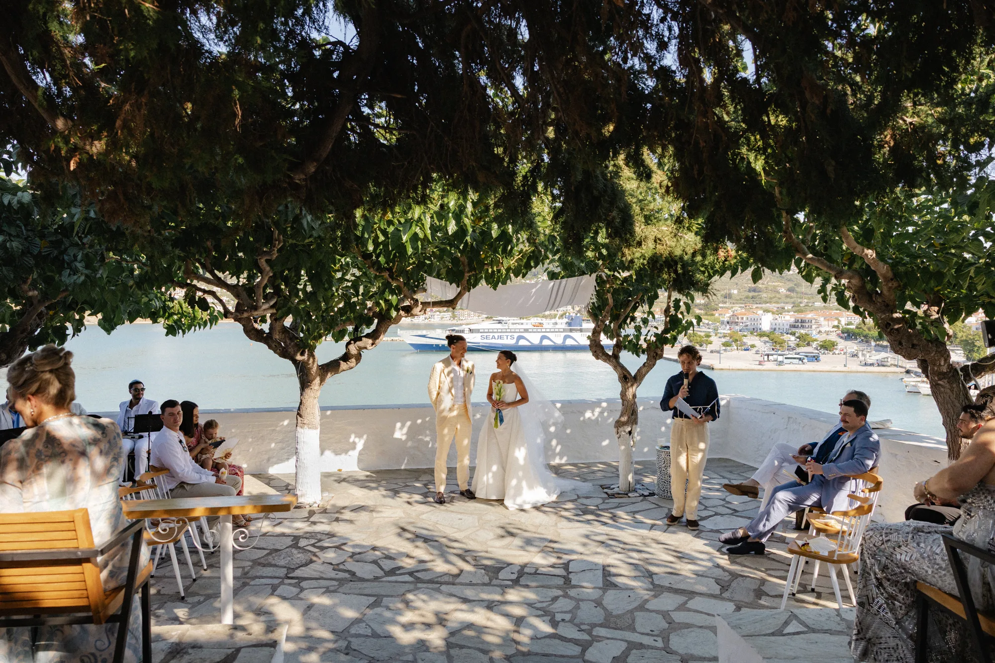 Real wedding ceremony in Skopelos, Greece by Eternal Skopelos — photo 5