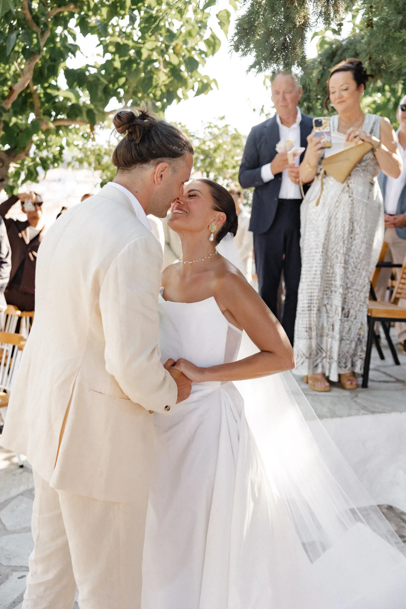 Real wedding ceremony in Skopelos, Greece by Eternal Skopelos — photo 3