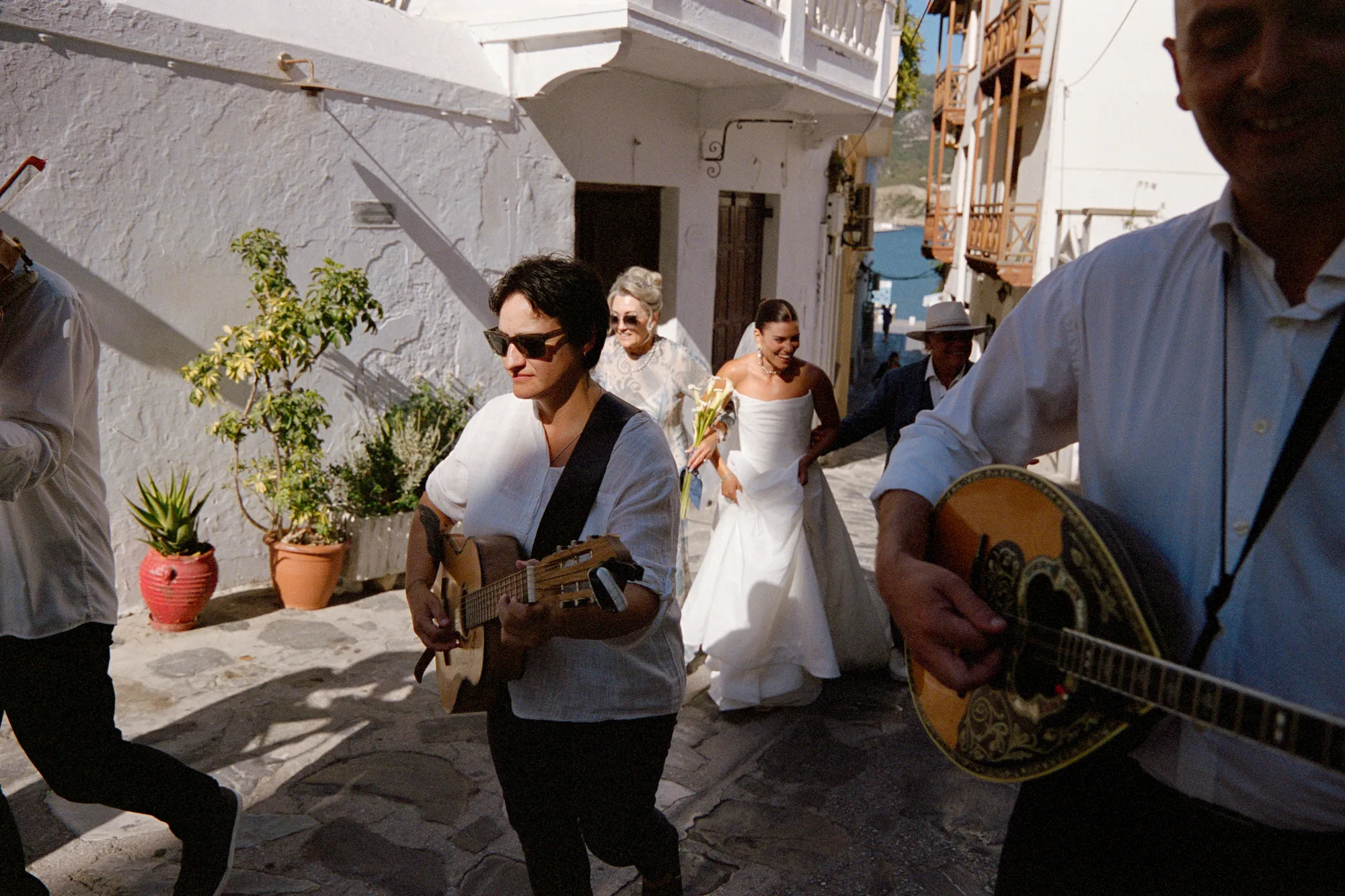 Real wedding ceremony in Skopelos, Greece by Eternal Skopelos — photo 9