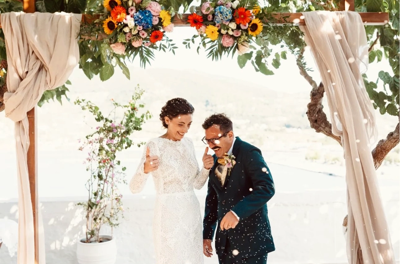 Luxury wedding in Skopelos, Greece — Castello and Vrachos venues by AETERNA, moment 2