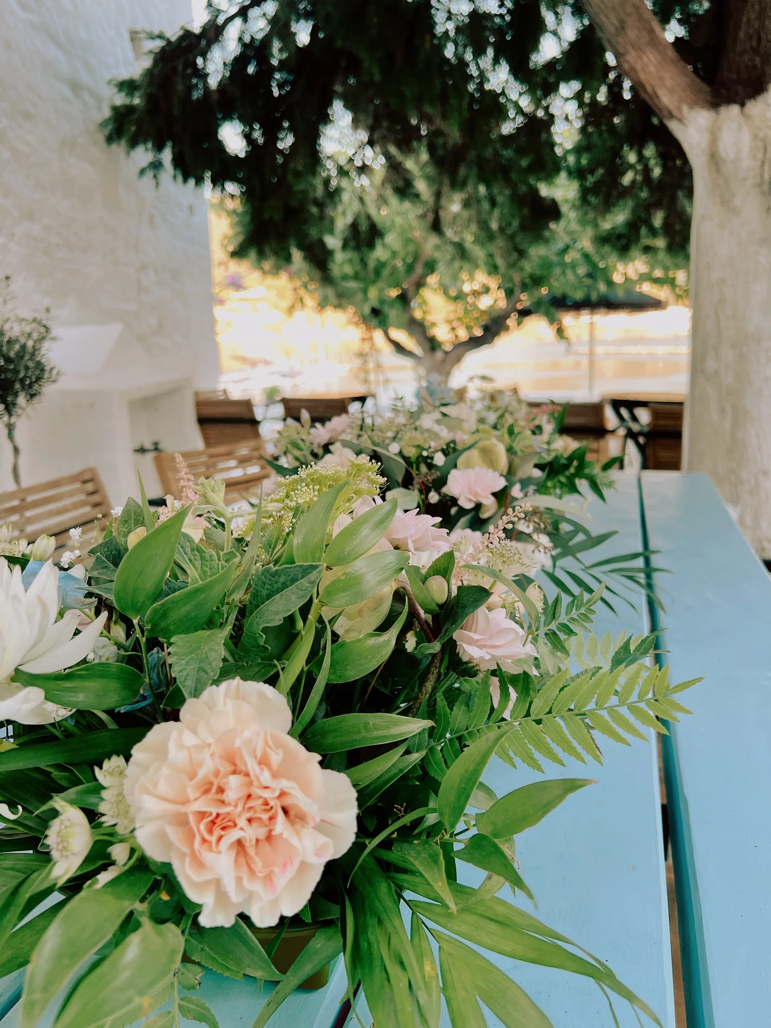 Wedding at Vrachos venue with panoramic Aegean Sea views, Skopelos — photo 40