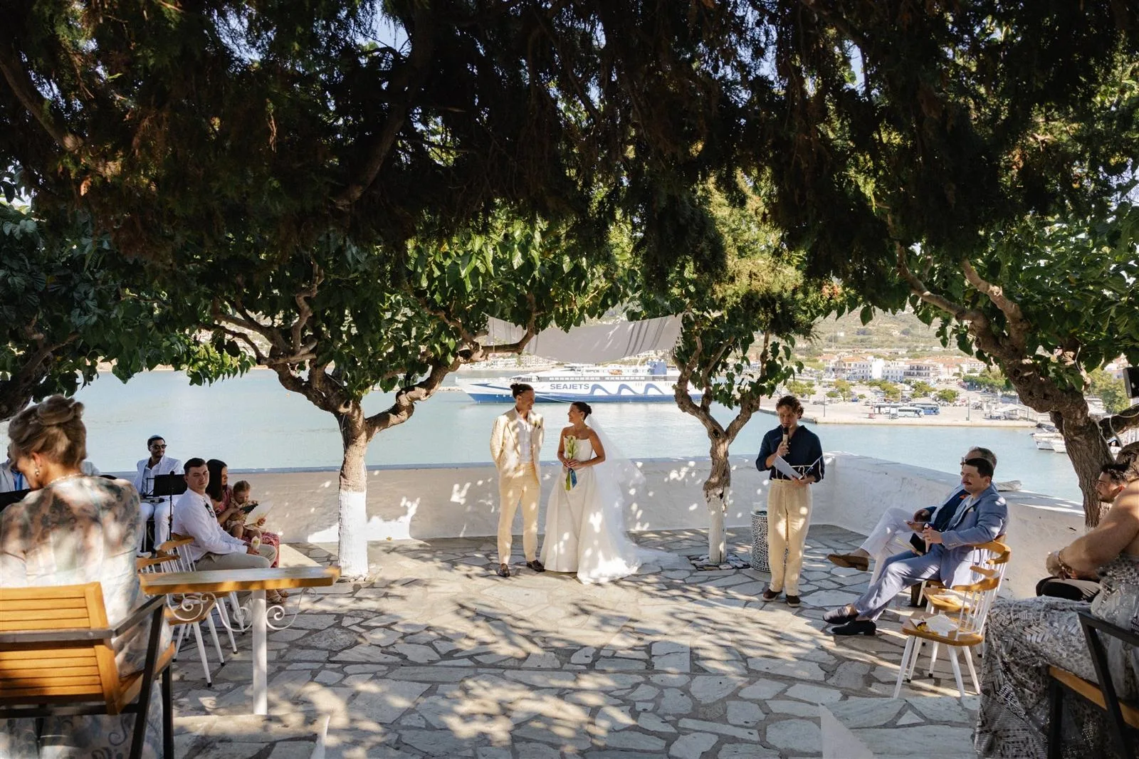 Real wedding ceremony in Skopelos, Greece by Eternal Skopelos — photo 53